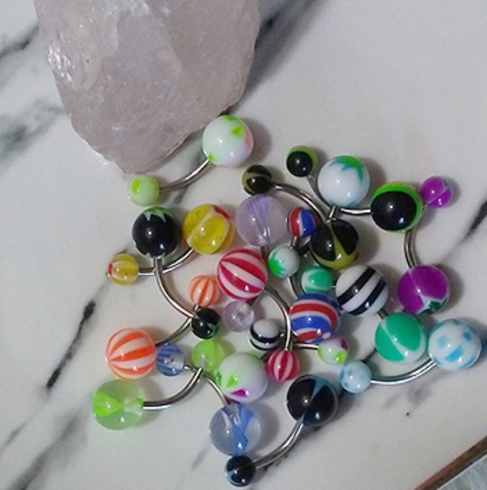 18pc Navel Piercings